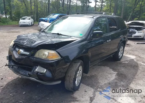 2005 Acura Mdx z USA, uszkodzony, nr VIN 2HNYD18855H543719